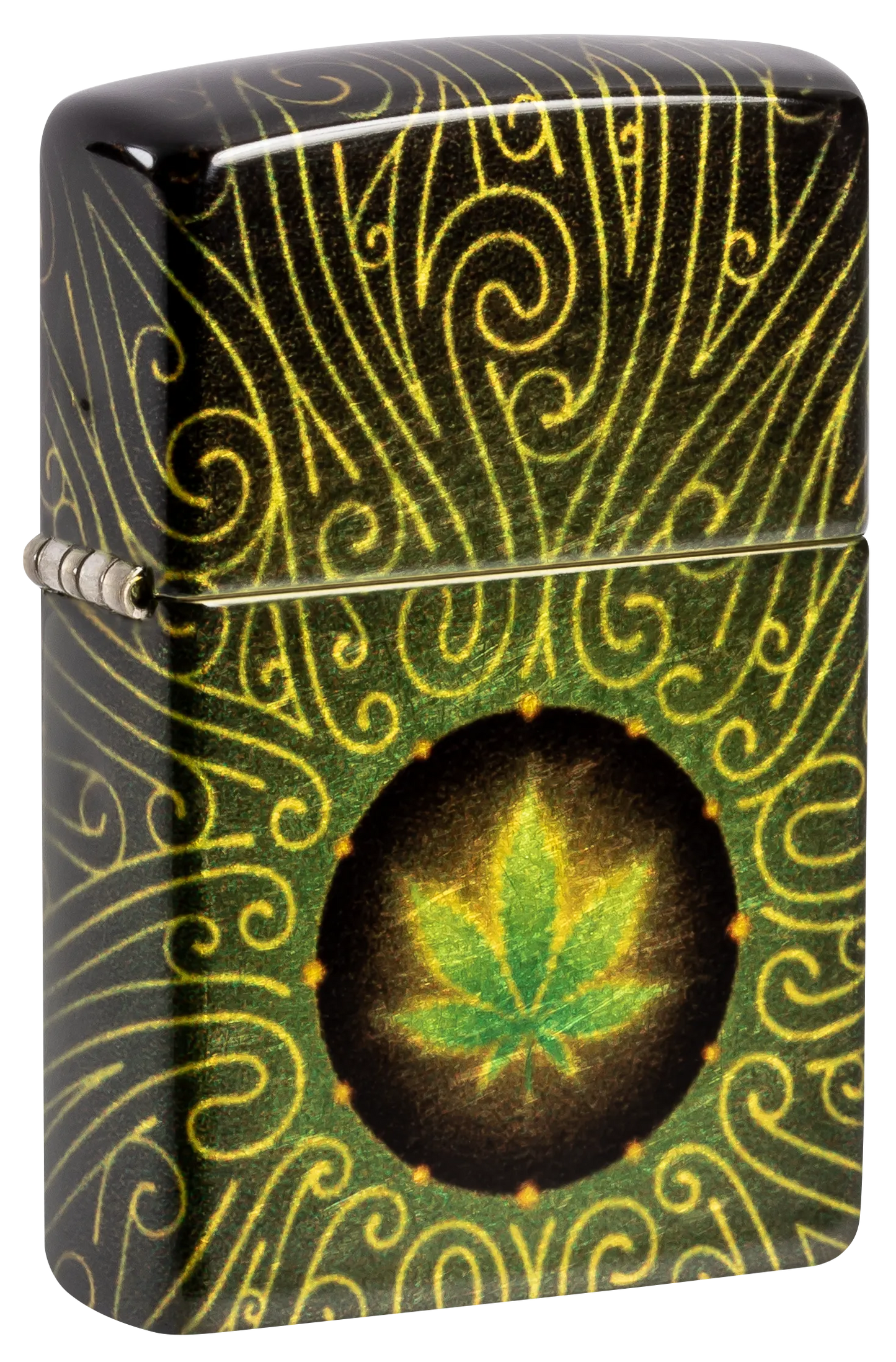 Diseño de cannabis y laberintos