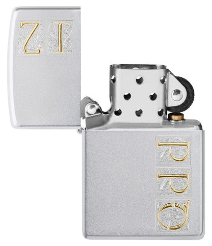 Diseño de monograma Zippo