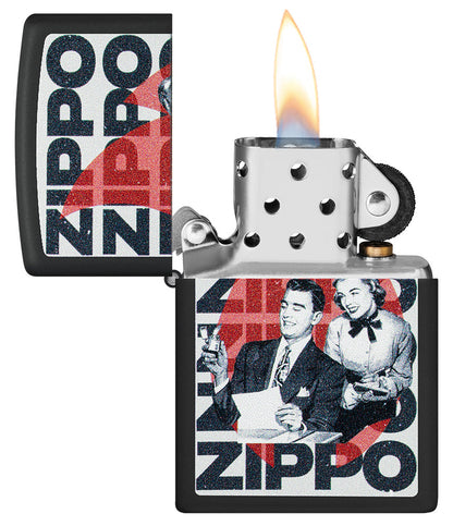 Diseño vintage de Zippo