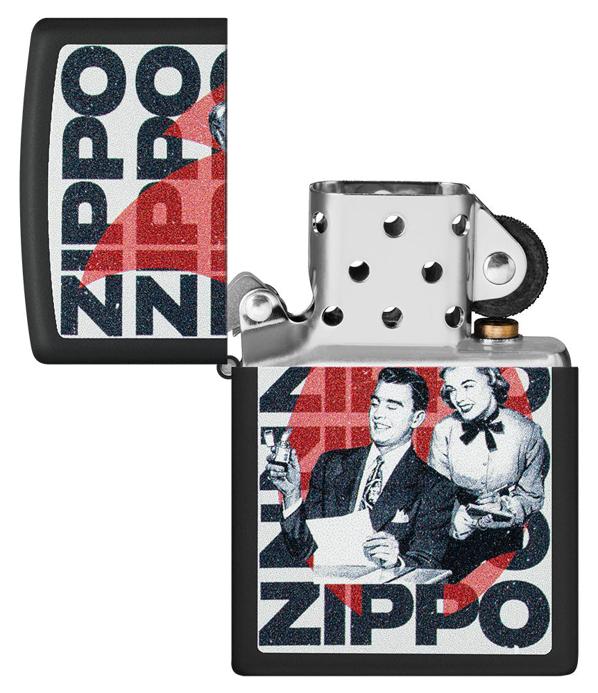 Diseño vintage de Zippo