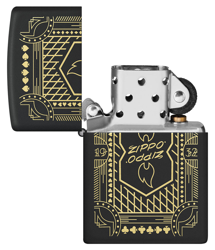 Diseño de reflexión de Zippo