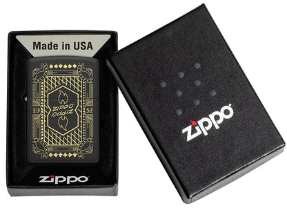 Diseño de reflexión de Zippo