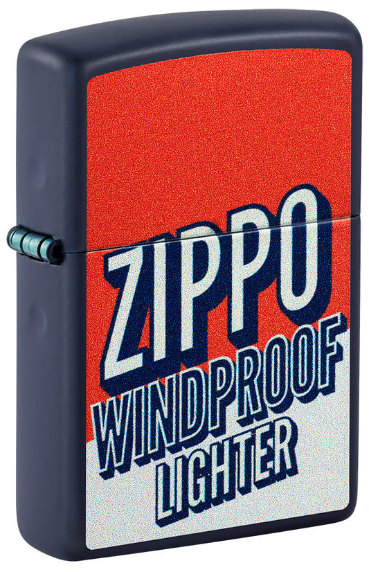 Diseño de bloques de color de Zippo