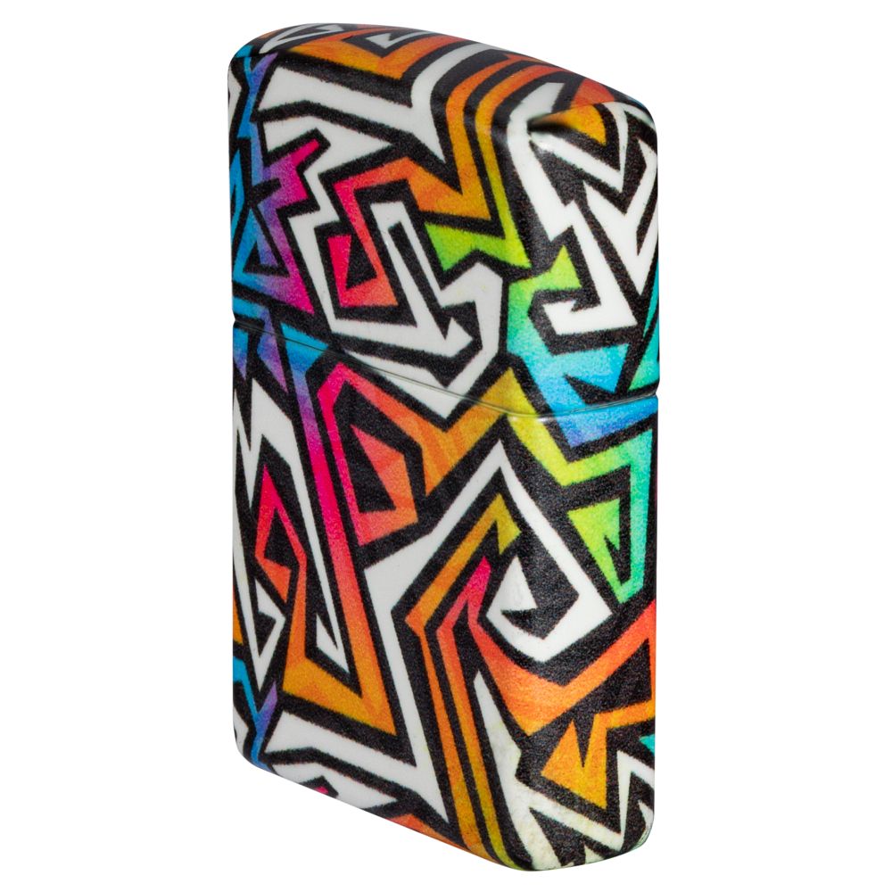 Zippo Colorful Graffiti Design