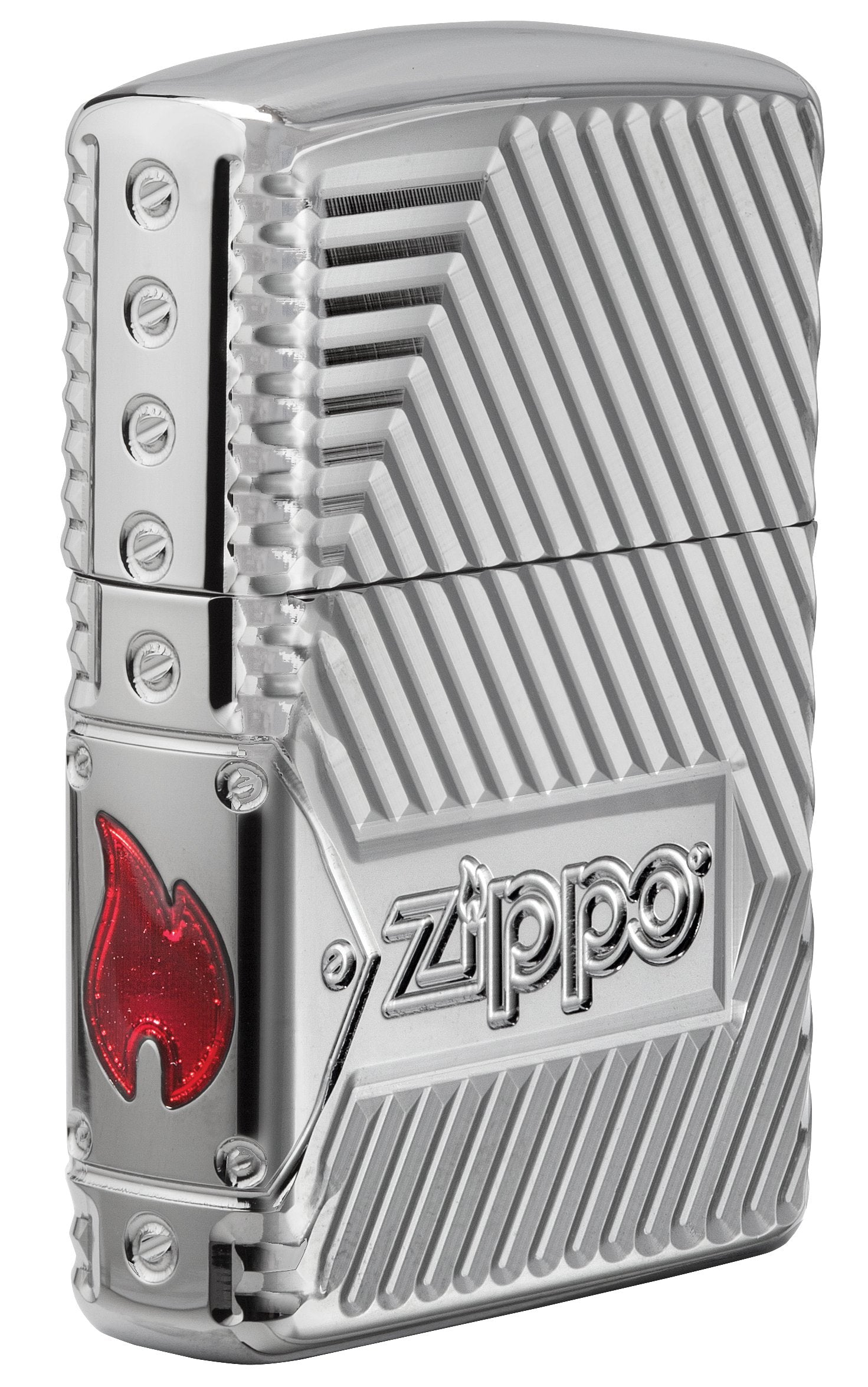 ZIPPO | Mechero a prueba de viento Zippo Bolts Design – Zippo Spain