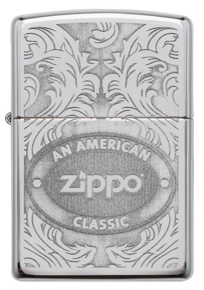 Zippo Scroll Design