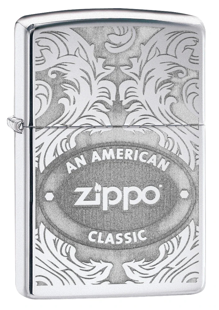 Zippo Scroll Design